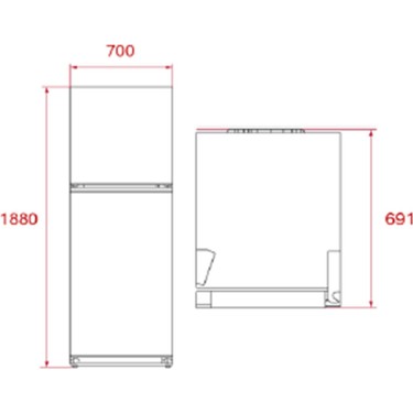 Teka Rtf 44750 Ss 70 cm 463 Lt No Frost Inox Solo Buzdolabı Fiyatı