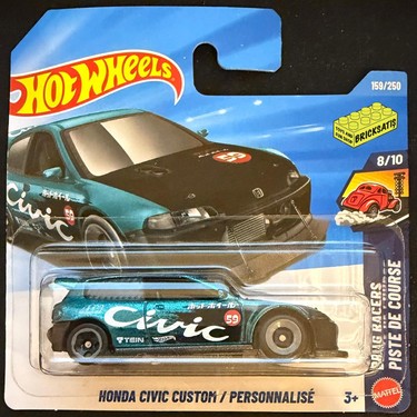 Hot Wheels Tekli Arabalar Honda Civic Custom JJJ81 (Drag Fiyatı