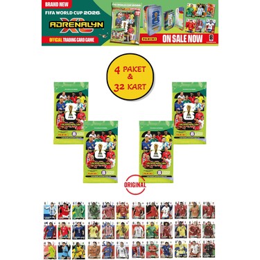 Toyfest Dünya Kupası FIFA 2026 Panini Adrenalyn XL Fiyatı