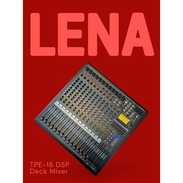 ミミ Lena Tpe-16 Dsp Deck Ses Mikseri Fiyatı - Taksit Seçenekleri
