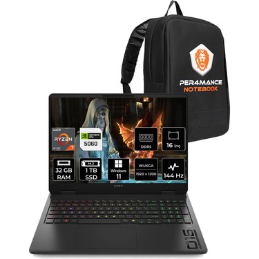 HP Omen 16 Ryzen AI 7 350 RTX 5060 8GB 32GB RAM 1TB SSD 16 Fiyatı