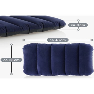 🛏️ Intex Dura-Beam Deluxe Şişme Yatak – Başlıklı | Fiyatı