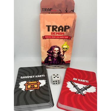 LUXMON Trap Demon Strateji ve Macera Kart Oyunu - 49 Kart + Fiyatı