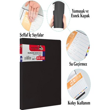 Artlantis Sunum Dosyası 80 Li 1 Paket Poşet Dosyalı Katalog Fiyatı