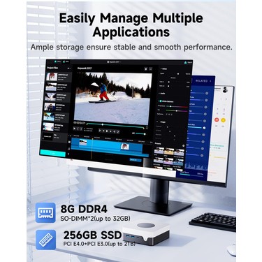 Chuwi Larkbox x Intel I3 1220P Işlemci, 8gb Ddr5 Ram, 256GB Fiyatı