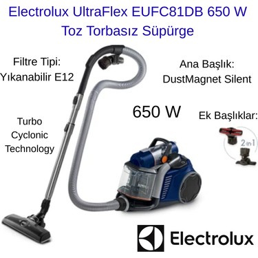 US VIP NO.2 プレミア価格 Electrolux Ultraflex 650 W Toz Torbasız Süpürge Fiyatı