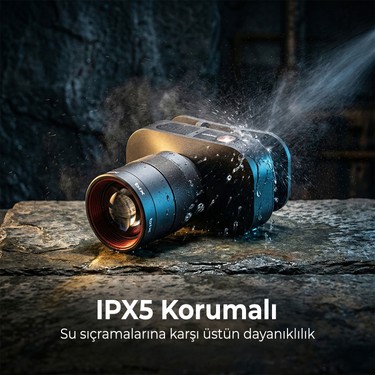 Bix BXT1FL Şarj Edilebilir 10W Kafa Feneri – 750 Lümen, 2500 Fiyatı