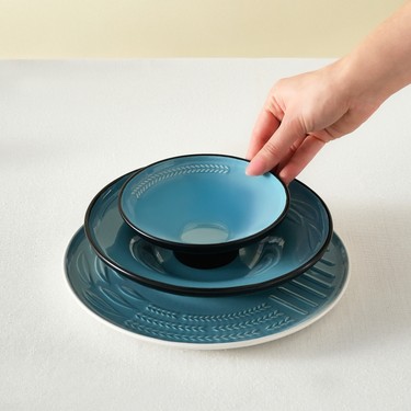 Karaca Earth Collection Fit 3 Parça 1 Kişilik Yemek Takımı Fiyatı