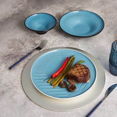 NEWTKフルセット Karaca Earth Collection Fit 3 Parça 1 Kişilik Yemek Takımı Fiyatı