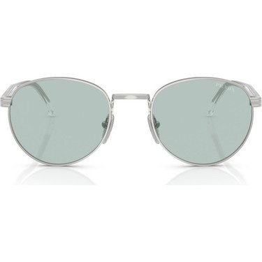 Prada Pr B51S 1BC40N 53 Unisex Oval Gri Metal Güneş Gözlüğü Fiyatı
