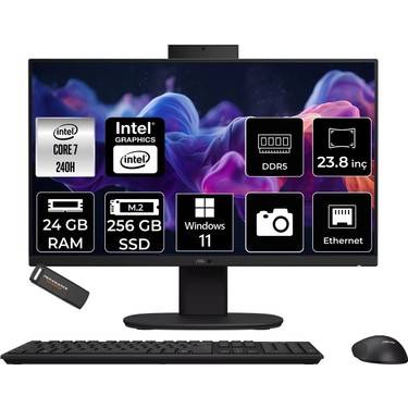 Asus V440 Core 7 240H All In One Bilgisayar 24GB RAM 256GB Fiyatı