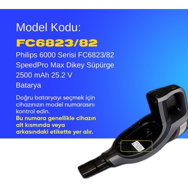 Philips 6000 Serisi FC6823/82 SpeedPro Max Dikey Süpürge Fiyatı