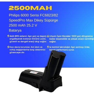 Philips 6000 Serisi FC6823/82 SpeedPro Max Dikey Süpürge Fiyatı