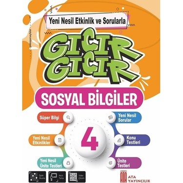 4. Sınıf Gıcır Gıcır Sosyal Bilgiler Kitabı ve Fiyatı