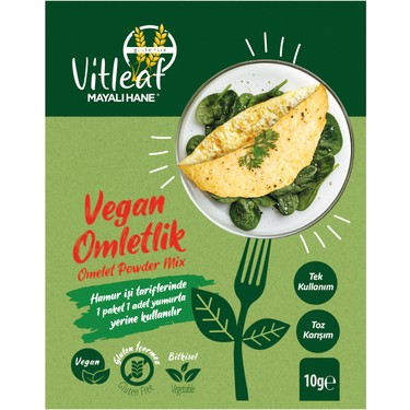 Vitleaf Vegan Omletlik Toz Karışım 5*10 G Fiyatı