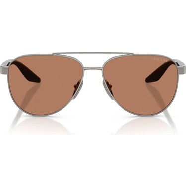 Prada Ps A52S 5AV20D 58 Linea Rossa Erkek Pilot Gun Metal Fiyatı