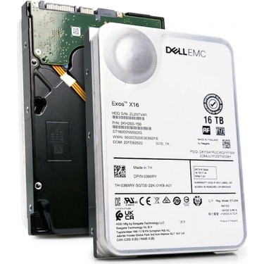 Dell Emc Exos™ 16TB 7.2k 12G Nl 512E Sas 3.5 Sunucu Fiyatı