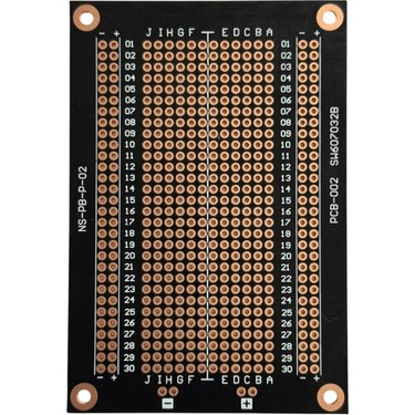 Voltaj PCB-002 94X64MM 484 Noktalı Siyah Pcb Proto Board Fiyatı