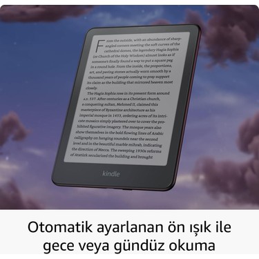 Amazon Kindle Paperwhite Signature Edition 12.nesil 32GB Kitabı