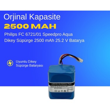 Philips FC 6721/01 Speedpro Aqua Dikey Süpürge 2500 mAh 25.2 Fiyatı