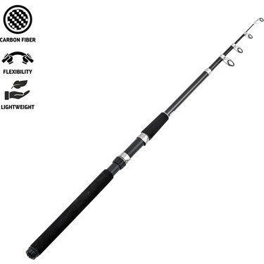 Teleskopik Karbon Spin Lrf Olta Kamışı - Zeus - 240CM 5/25 Fiyatı