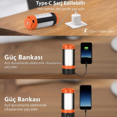 Şarj Edilebilir Çok Amaçlı Led Aydınlatma - Wison - 3500 Fiyatı