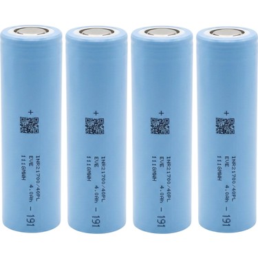Eve 21700 3.6V 4000 Mah 40PL Şarj Edilebilir Li-Ion Pil 4 Fiyatı