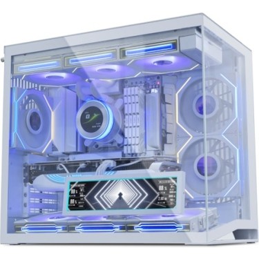 LIAN LI 8.8インチモニタ　SM088W ホワイト Lian Li 8.8 Universal Ekran Beyaz (G89.SM088W.00) Fiyatı