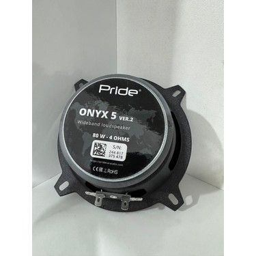 Pride Onyx 5 V2 13 cm 160W 80RMS Spl Midrange Russia 1 Takım Fiyatı