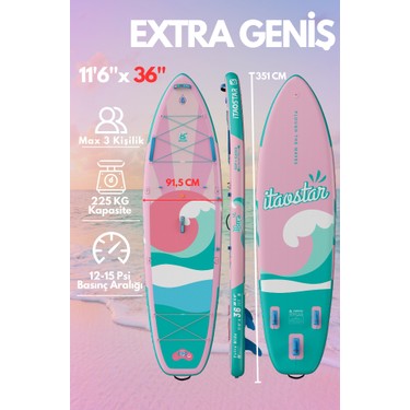 ITAOSTAR 225 kg Kapasiteli 11'6*35''*6''premium Sup Fiyatı