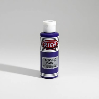 Rich Akrilik Boya 130 Cc Koyu Mor Su Bazlı Boya Ahşap Metal Fiyatı