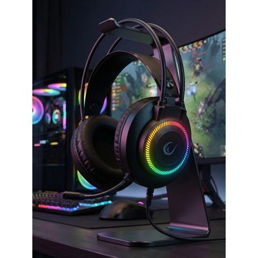 Rampage RM-K27 X-JAMMER Rainbow Ledli PC USB 3.5M Fiyatı