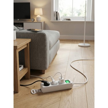 S-link SPG-F03 1.5m 306 Joule Flat Soket 3G1.0mm Tam Bakır Fiyatı