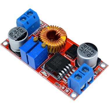 アウル XL4015 Akım ve Voltaj Ayarlı DC-DC Step Down 5A Lipo Şarj Modülü