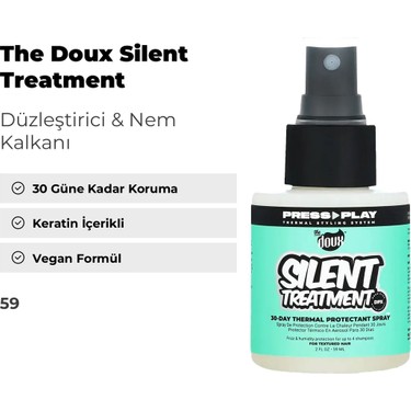 The Doux Silent Treatment 30-Day Nem Kalkanı Vegan Saç Fiyatı