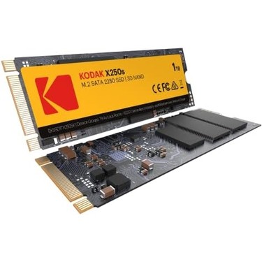 Kodak X250S 1tb M.2 Sata SSD 2280 – 520MB/S Hızlı Dahili SSD Fiyatı