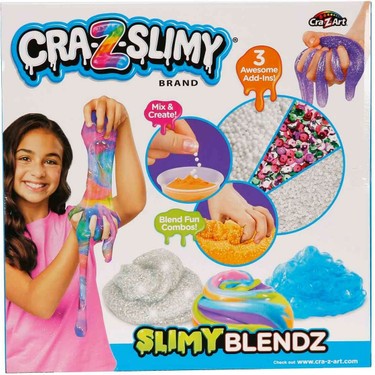 PopŞeker Cra-Z-Art Cra-Z-Slimy Slime Tasarım Seti - 12'li Fiyatı