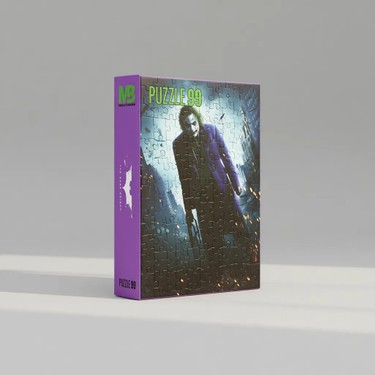 Mabbels Warner Bros 99 Parça Joker Puzzle Özel Desenli Zorlu Fiyatı
