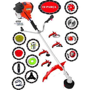 Eisenn German Zentrox-12 F920 Yan Tipi Benzinli Ot Çalı Çim Fiyatı