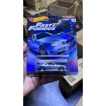 Hot Wheels 2017 Premium Fast & Furious Nissan Skyline Gt-R Fiyatı