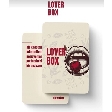 Dükkan Design Lover Box +18 Çiftlere Özel Yetişkin Oyun – Fiyatı