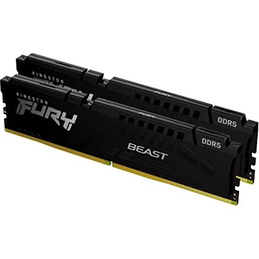 Kingston Fury Beast Siyah Ddr5 32 GB (2X16 Gb) 6000MT/S CL36 Fiyatı