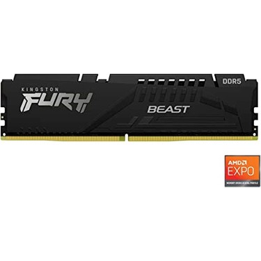 Kingston Fury Beast Siyah Ddr5 32 GB (2X16 Gb) 6000MT/S CL36 Fiyatı