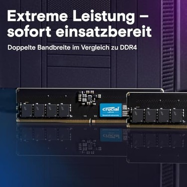 Crucial Ddr5 Ram 32 GB Kit (2X16 Gb) 4800 Mhz, Pc Bilgisayar Fiyatı