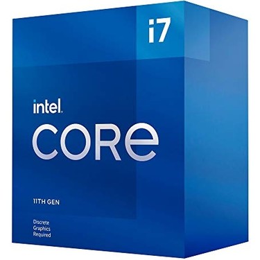 Intel Core i7-11700F 動作確認済み CPU 第11世代 Intel Core I7-11700F 11. Nesil Masaüstü Işlemci (Temel Saat Fiyatı
