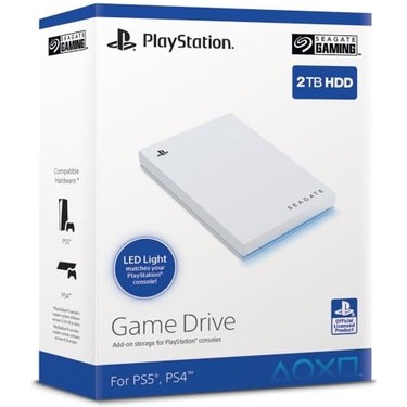 Seagate Game Drive Ps4/ps5 2 Tb, Taşınabilir Harici Sabit Fiyatı