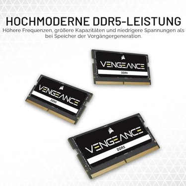 Corsair Corsaır Vengeance Sodımm Ddr5 Ram 64GB (2X32GB) Fiyatı