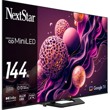 Nextstar YE-65IDWP14 65'' 165 Ekran 4K Ultra HD 144Hz Google Fiyatı