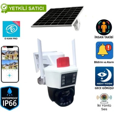 O-Kam 6010 9MP 10X Optik Zoom UltraHD 4G Solar Akıllı Fiyatı