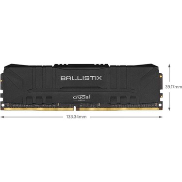 メモリー Crucial BALLISTIX 16GB DDR4-3600 LED Crucial Ballistix BL2K16G36C16U4RL Rgb, 3600 Mhz, Ddr4, Fiyatı